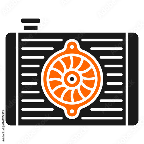 Radiator Fan Icon
