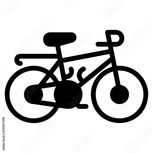 Touring bike icon
