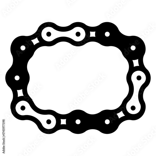 Bike chain icon