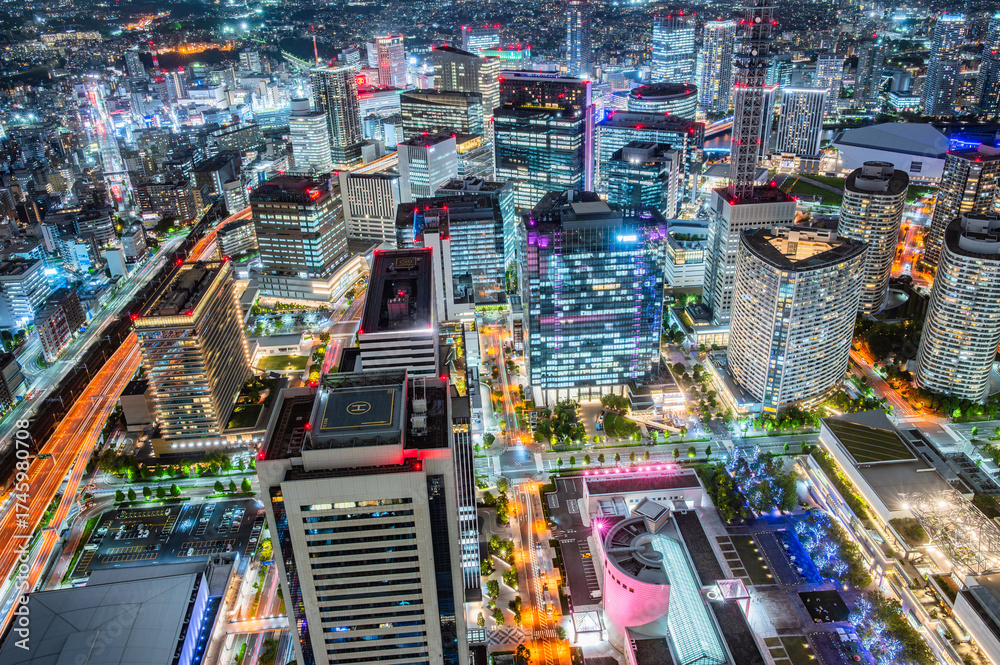 Fototapeta premium 横浜の夜景