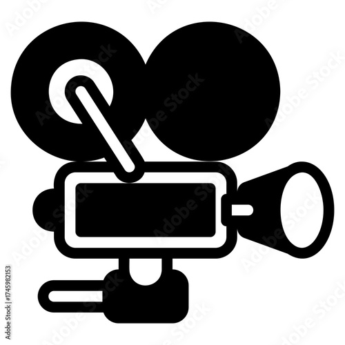 Movie camera icon