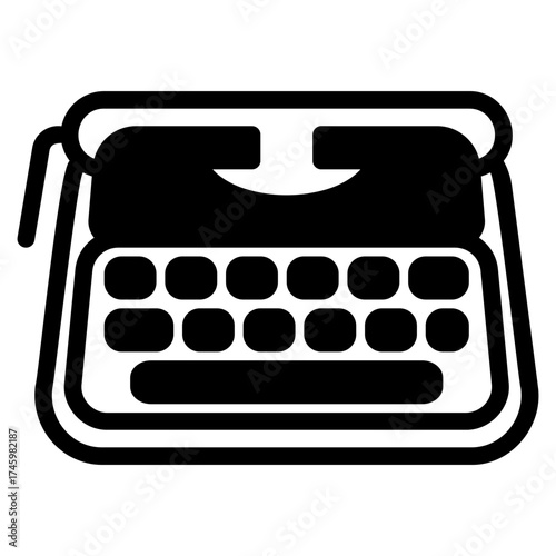Typewriter icon