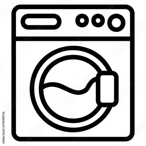 Washing machine icon