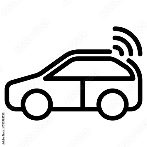 Smart car icon