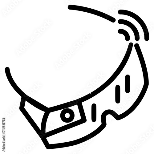 Smart glasses icon