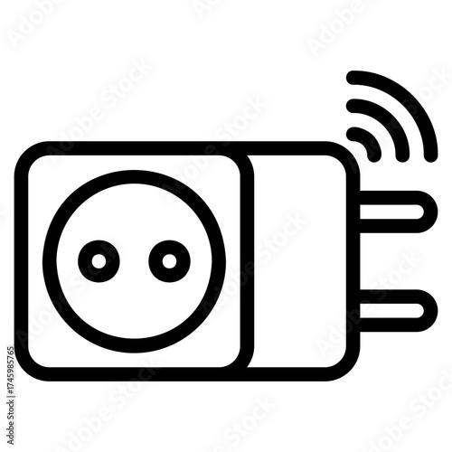 Smart plug icon