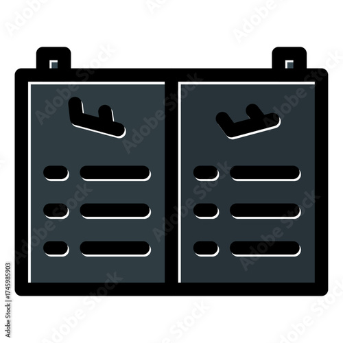 schedule timetable board icon