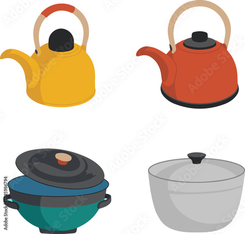 teapot and cup