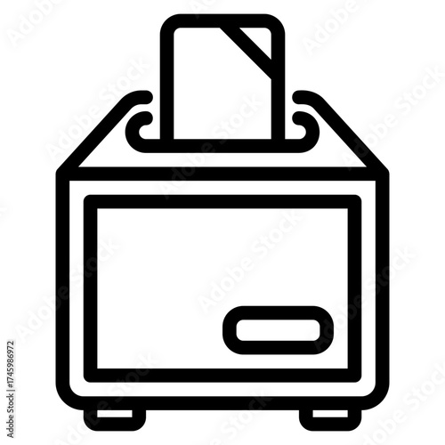 Punched card icon