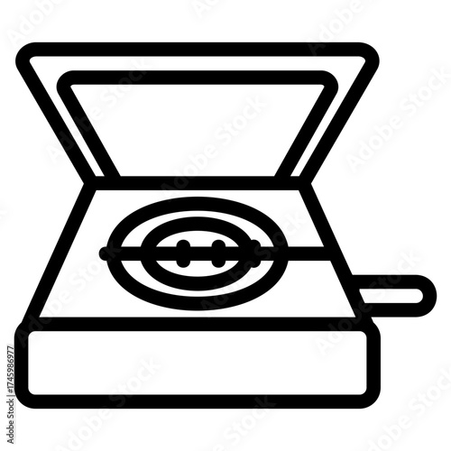 Mechanical music box icon