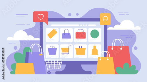 Effortless shopping online with a seamless digital experience, browse stylish products, add to cart, and enjoy fast delivery for the modern consumer lifestyle
