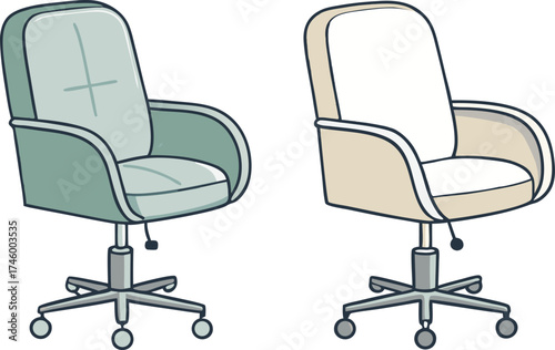 Stylish contemporary office chairs for comfortable and productive workspaces with modern design