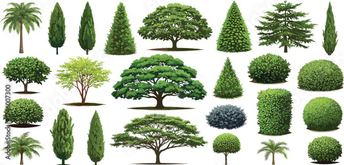 A diverse collection of black circular graphic elements, including grunge textures, starburst seals, and distressed ink stamp shapes for design