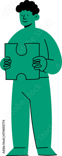 Cartoon Characters. Group of people. Unity team. Outstanding employees. Retone image. Flat. Illustration. Best team combination. Team-building business