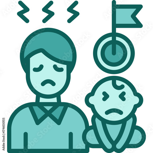 Parenting Challenges solid icon