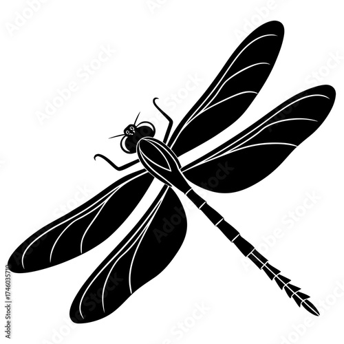 Minimalist white loading icon on a black background