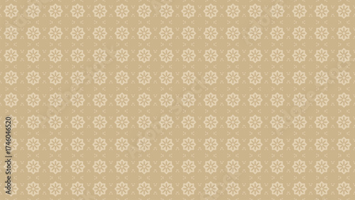 Seamless floral pattern vector vintage retro wallpaper illustration with ornamental texture for fabric, textile and paper design.