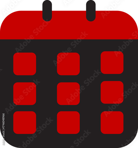 vector illustration of a calendar