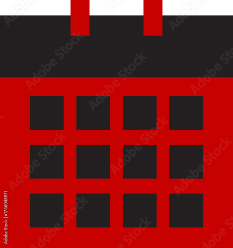 vector illustration of a calendar