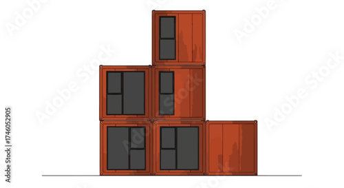 Modular Container Home Design: Sustainable Living Concept