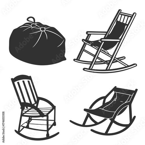 rocking chair folding