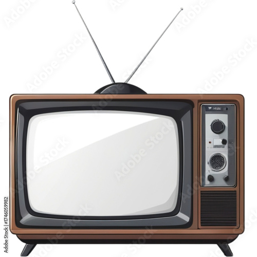 retro tv set