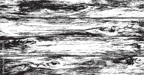 Grungy Effect. Sketch sand abstract to create distressed effect. Grunge brush texture white and black.  wood grain texture vector illustration. Vertical scratch lines forming rustic surface effect.