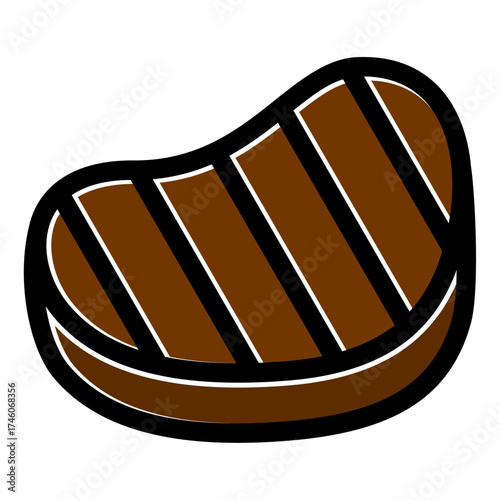 beef steak icon