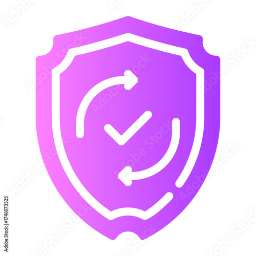 reliability gradient icon