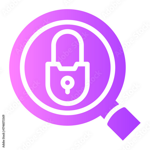 search gradient icon