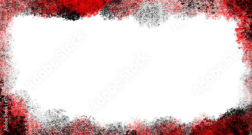Blood Mist Artistic Grunge Border
