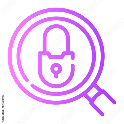 search gradient icon
