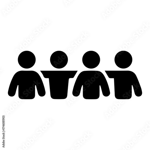 Group of people icon