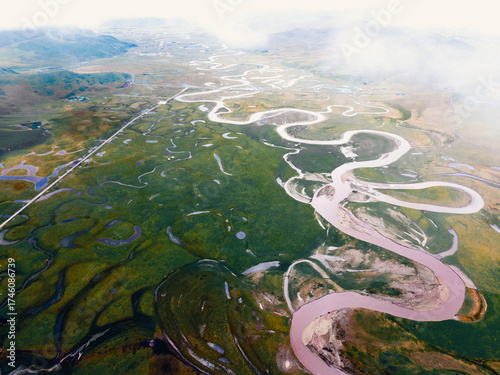Manzetang high-altitude wetlands, upper reaches of the Yellow River