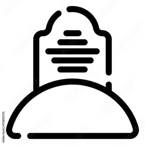 Cemetery icon
