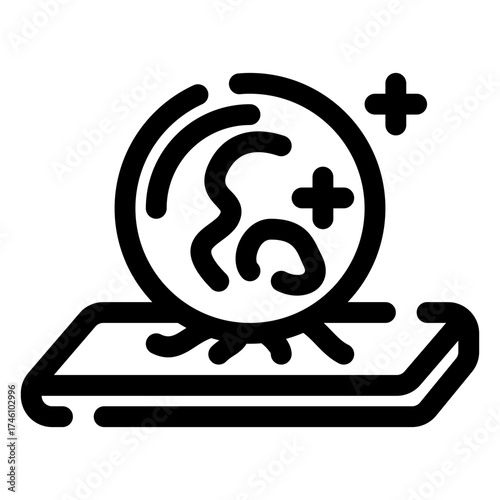 Magic ball icon