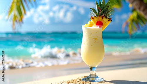 Tropical Piña Colada Paradise