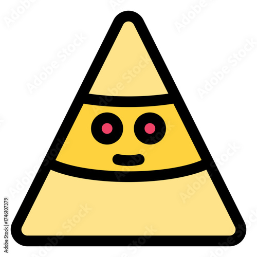 Candy corn icon