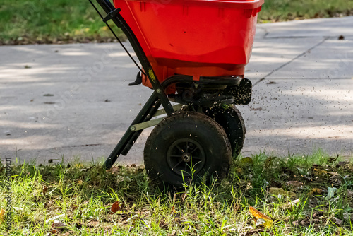 Lawn Aeration, Soil Plugs, Mulch, Wood Chip Texture, Fertilizer Spreader and Lawn Equipment