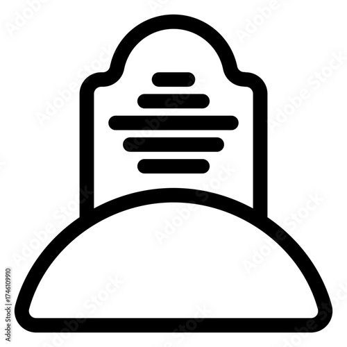Cemetery icon