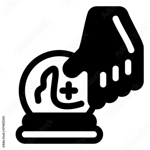 Crystal ball icon