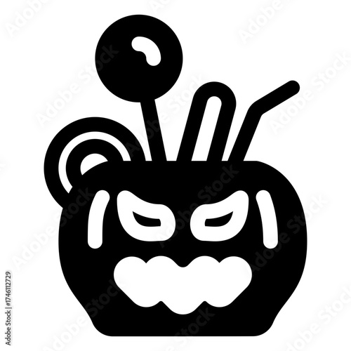 Trick or treat icon