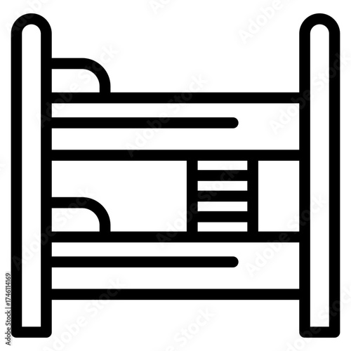 bunk bed icon