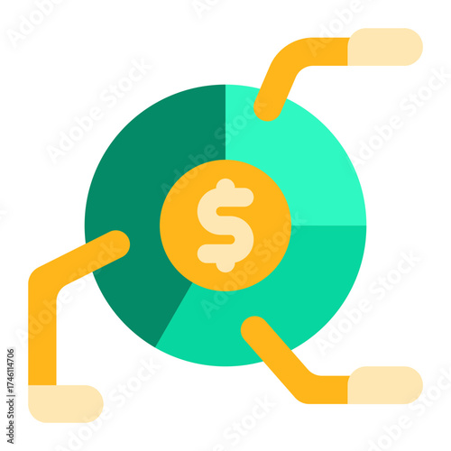 Diversification icon