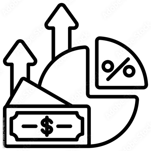 Profit Margin Icon