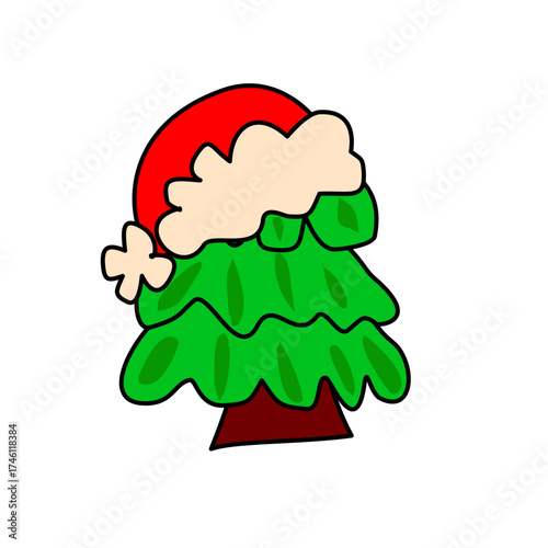 Bright Tropical Holiday Celebration Tree