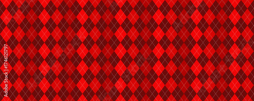 Argyle pattern collection poster set. Seamless vivid geometric background for christmas, xmas cover, fabric, textile, men clothing, wrapping paper. Backdrop Little Gentleman party invite card