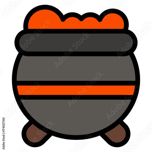 potion icon in flat style