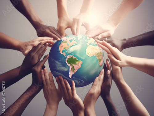 The globe is carefully protected by many people