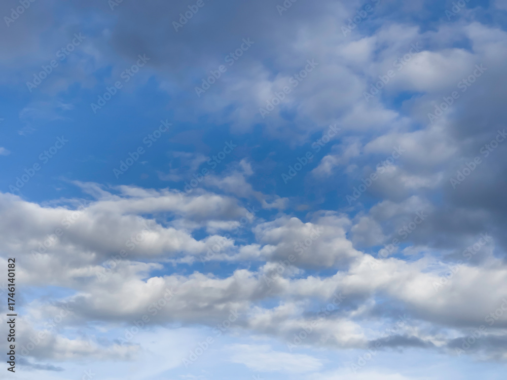 Fototapeta premium Beautiful background of blue sky